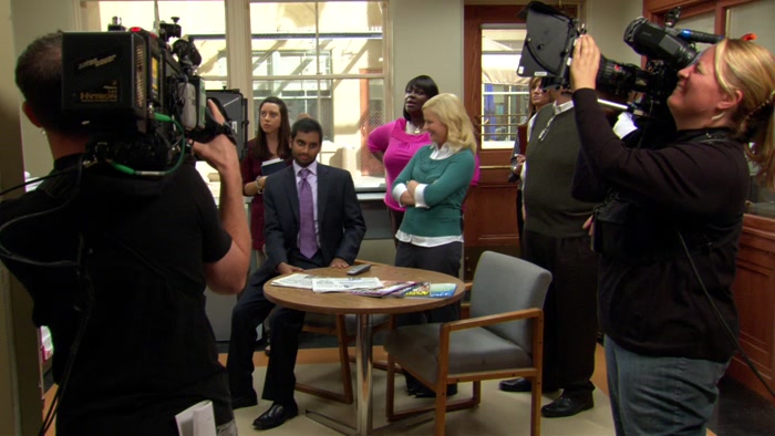 THEY'RE USING MULTIPLE CAMERAS, IT ALLOWS FOR A LOT OF IMPROV. 