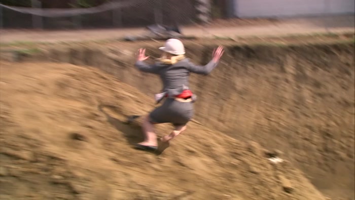 OH MY GOD, LESLIE!  
