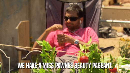 WE HAVE A MISS PAWNEE BEAUTY PAGEANT,  