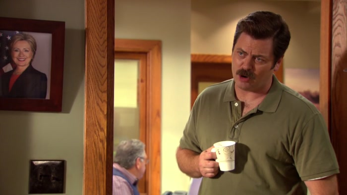 THEY WANT YOU TO GO ON PAWNEE TODAY. 