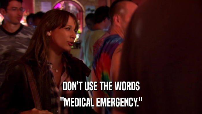 DON'T USE THE WORDS 