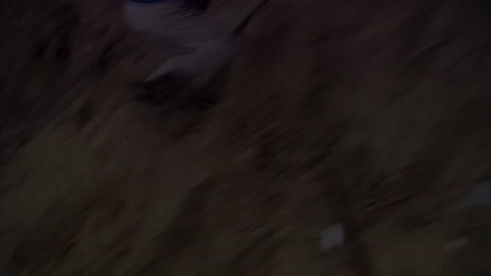 TO THE BOTTOM OF A PIT AND HIT A ROCK. 