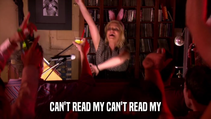 CAN'T READ MY CAN'T READ MY  