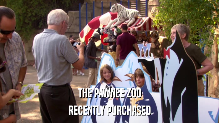 THE PAWNEE ZOO RECENTLY PURCHASED 