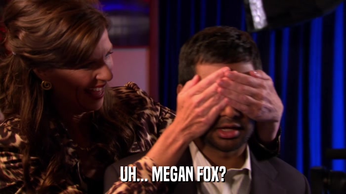 UH... MEGAN FOX?  