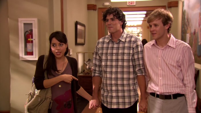 THIS IS MY BOYFRIEND, DEREK, AND THIS IS DEREK'S BOYFRIEND, BEN. 