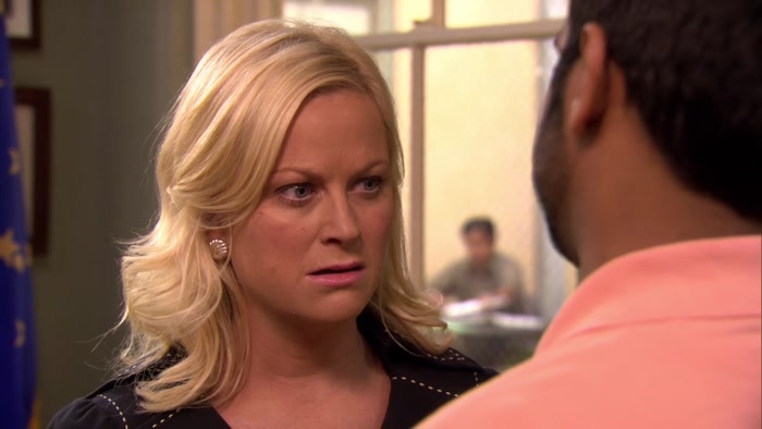 LESLIE? THEY SENT YOU T-SHIRTS, TOO. 