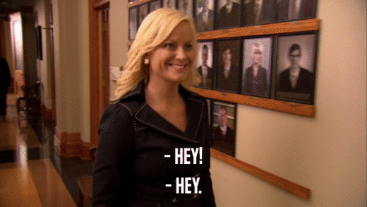 - HEY! - HEY. 