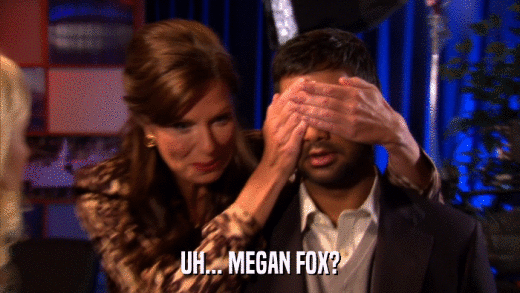 UH... MEGAN FOX?  