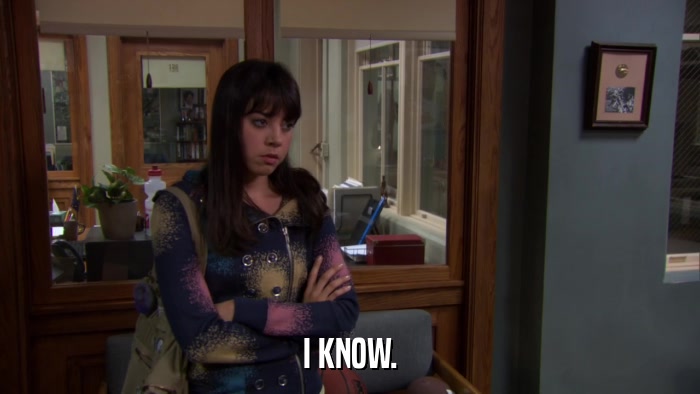 I KNOW.  