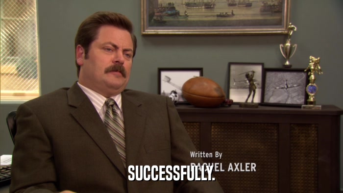 SUCCESSFULLY.  