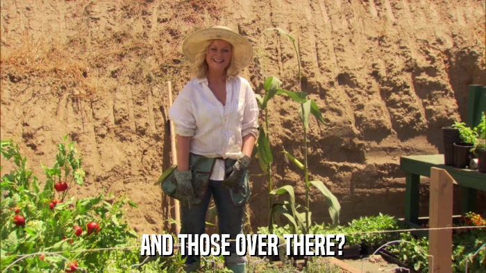 AND THOSE OVER THERE?  