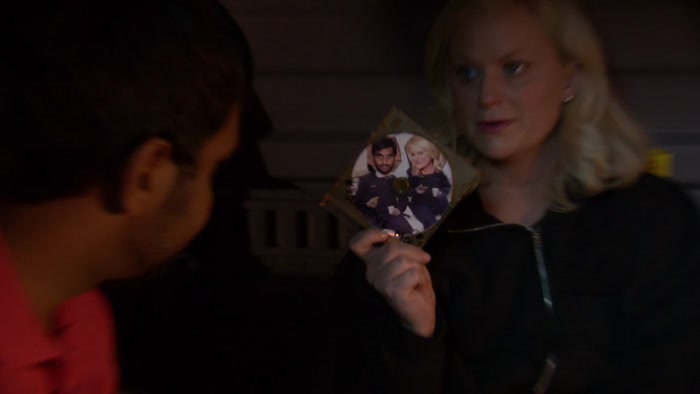 IT'S MOSTLY STING. AND LOOK, I PUT OUR FACES ON THERE. 