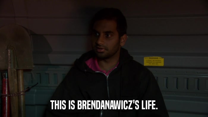 THIS IS BRENDANAWICZ'S LIFE.  