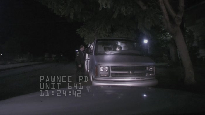 STEP OUT OF THE VAN.  