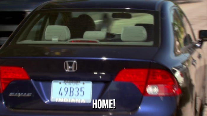 HOME!  
