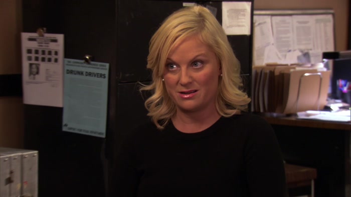 AND I COULD HAVE RON SWANSON DOWN HERE, KICKING DOWN YOUR DOORS. 