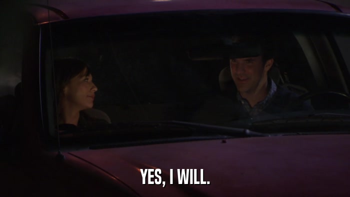 YES, I WILL.  