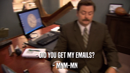 - DID YOU GET MY EMAILS? - MNM-MN 