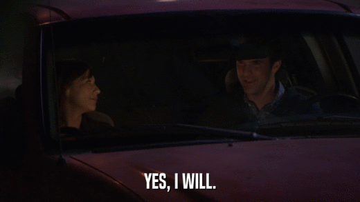 YES, I WILL.  