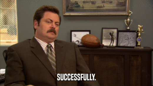SUCCESSFULLY.  