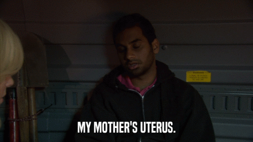 MY MOTHER'S UTERUS.  