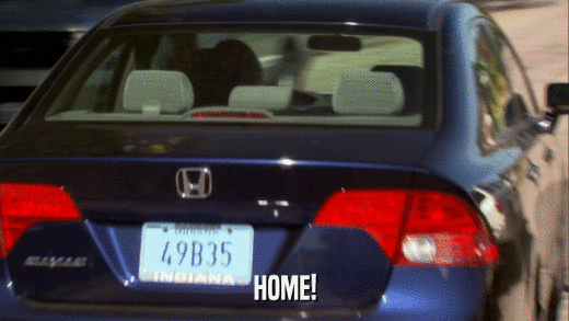 HOME!  