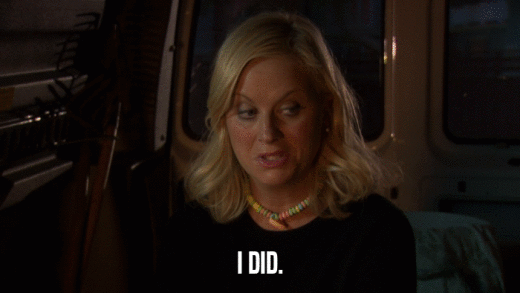 I DID.  