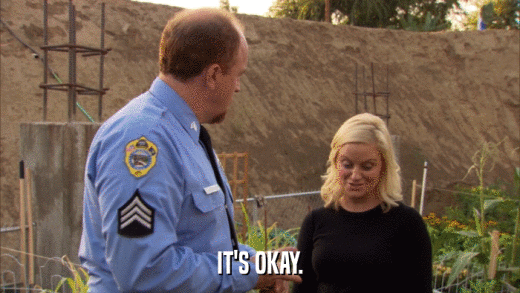IT'S OKAY.  