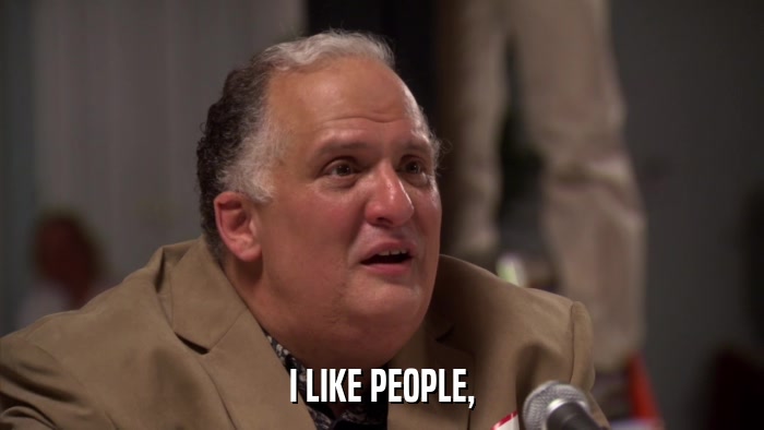 I LIKE PEOPLE,  