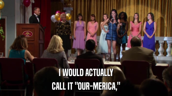 I WOULD ACTUALLY CALL IT 