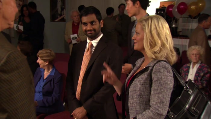 I AM JUDGE LESLIE KNOPE AND THIS IS MY COLLEAGUE, TOM HAVERFORD. 