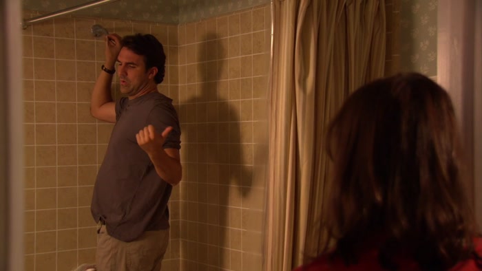 I HOOKED YOUR TOILET UP TO YOUR SHOWER. 