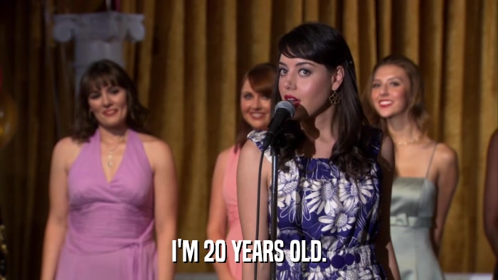 I'M 20 YEARS OLD.  