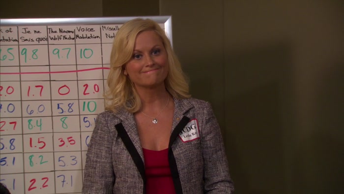 I HAVE TO SAY, LESLIE DOES MAKE A GOOD POINT. 