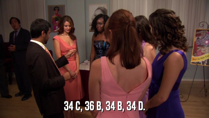 34 C, 36 B, 34 B, 34 D.  