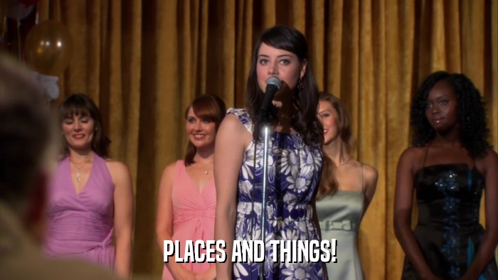 PLACES AND THINGS!  