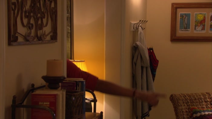 JUST STAND OVER THERE AND DON'T DRIP ON ANYTHING. 