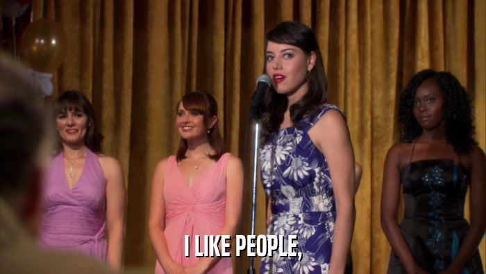 I LIKE PEOPLE,  