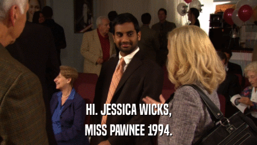 HI. JESSICA WICKS, MISS PAWNEE 1994. 