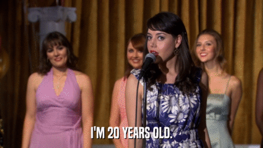 I'M 20 YEARS OLD.  