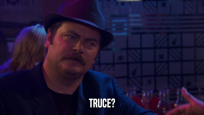TRUCE?  