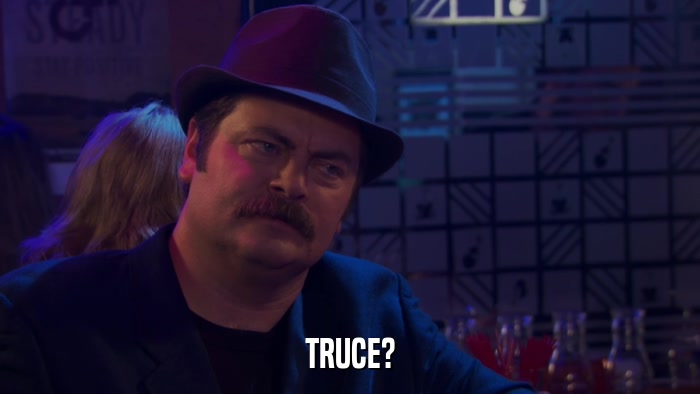 TRUCE?  