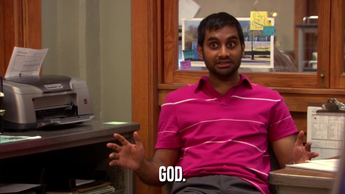 GOD.  