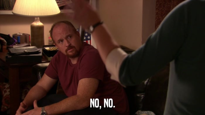 NO, NO.  