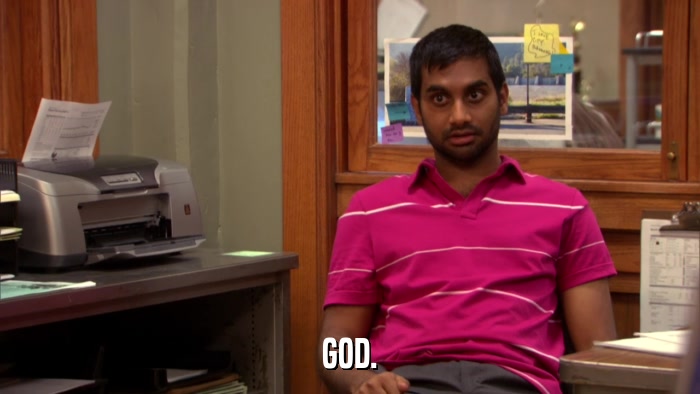 GOD.  
