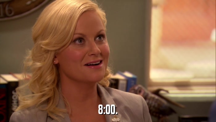 8:00.  