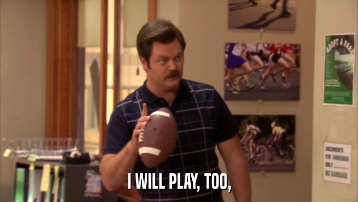 I WILL PLAY, TOO,  