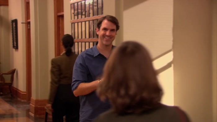- HEY. - HEY. HI THERE. 