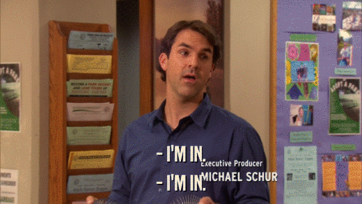 - I'M IN. - I'M IN. 